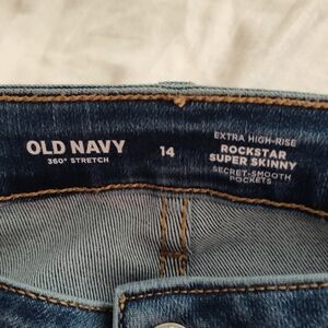 Old Navy Men's Rockstar Super Skinny Jeans - Dark Blue